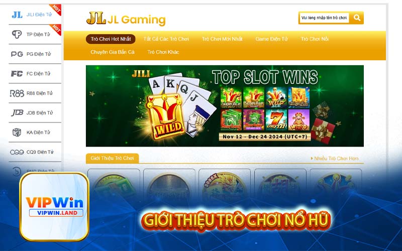 Giới thiệu Trò chơi nổ hũ